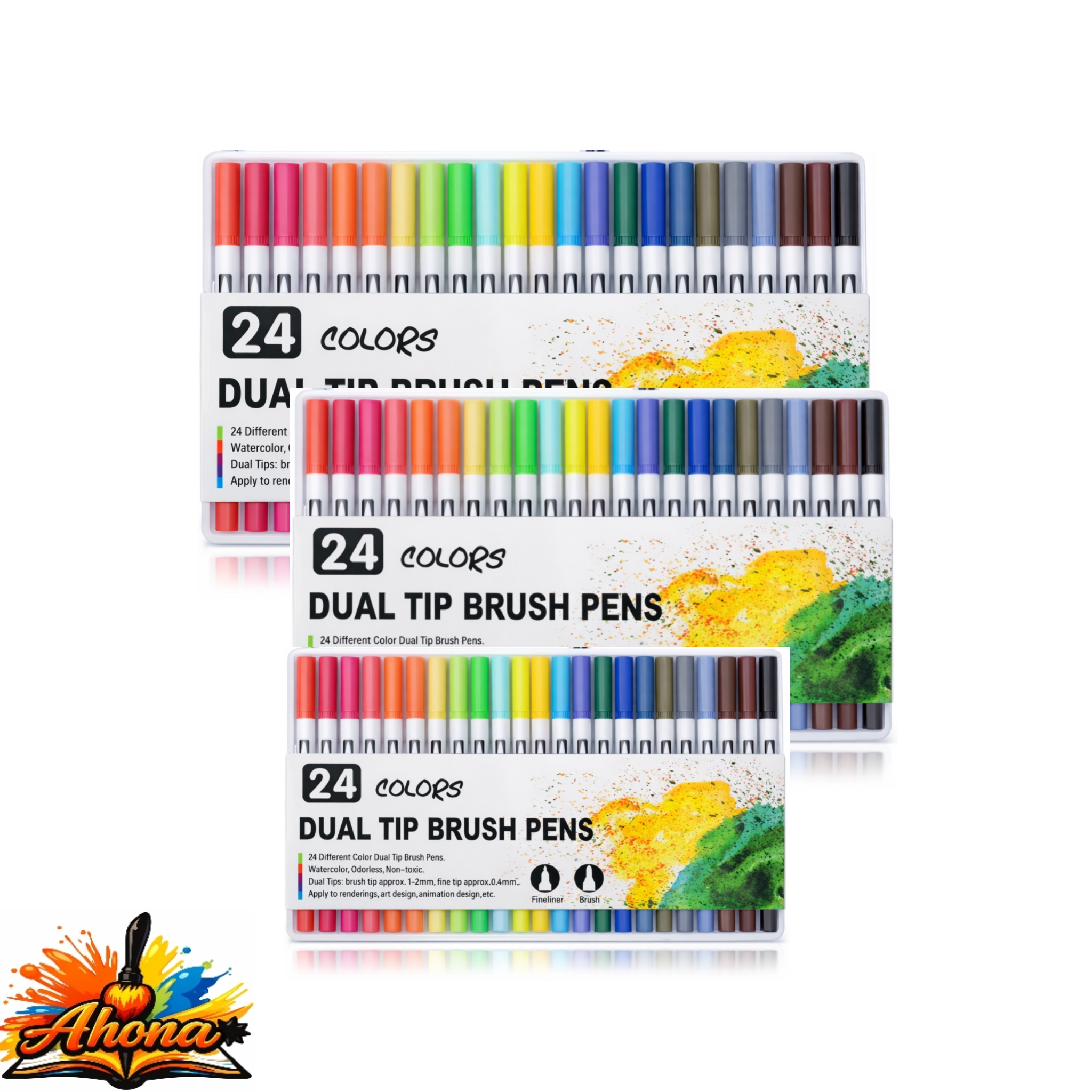 KEEP BRUSH PEN 24 COLOUR