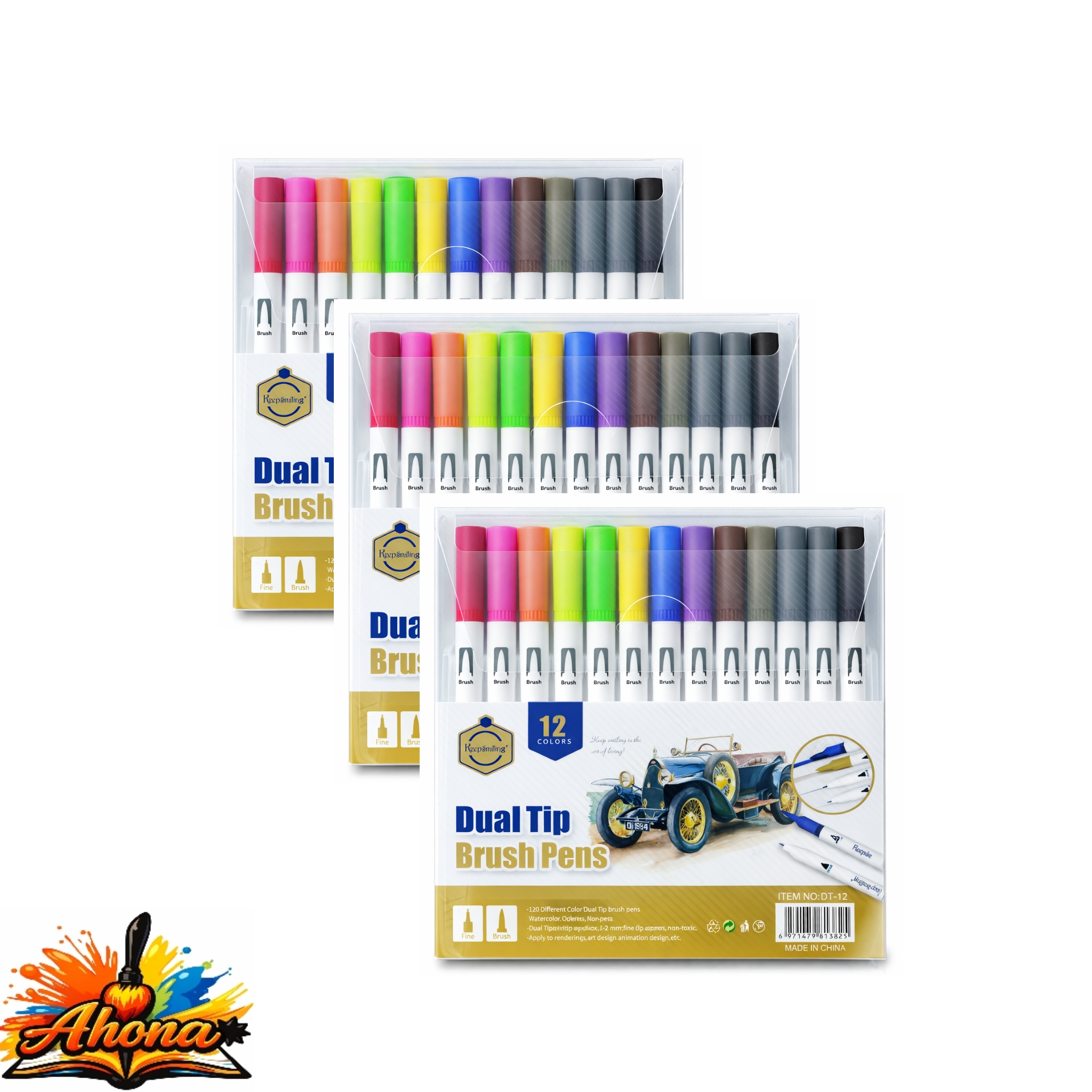 KEEP BRUSH PEN 12 COLOUR