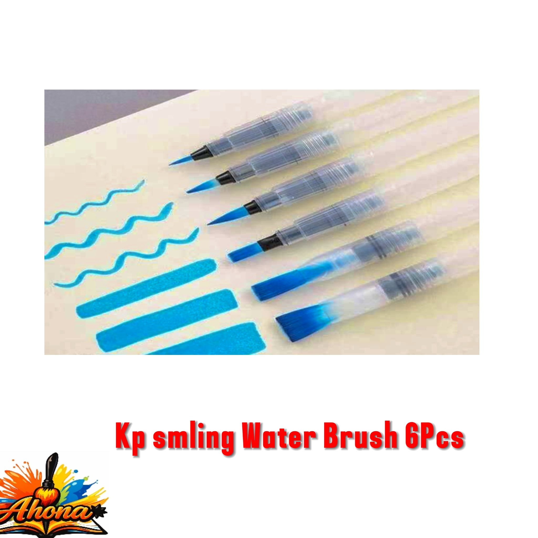Kp  SMLING WATER BRUSH 6PCS