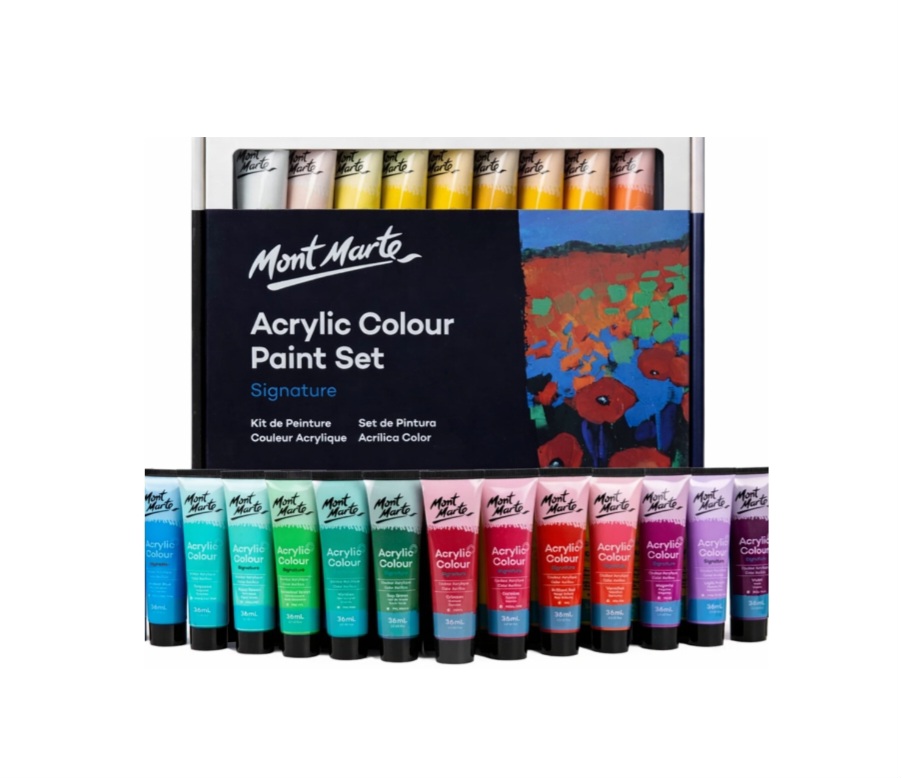 Mont Marte  Acrylic 36ml 36 Colour