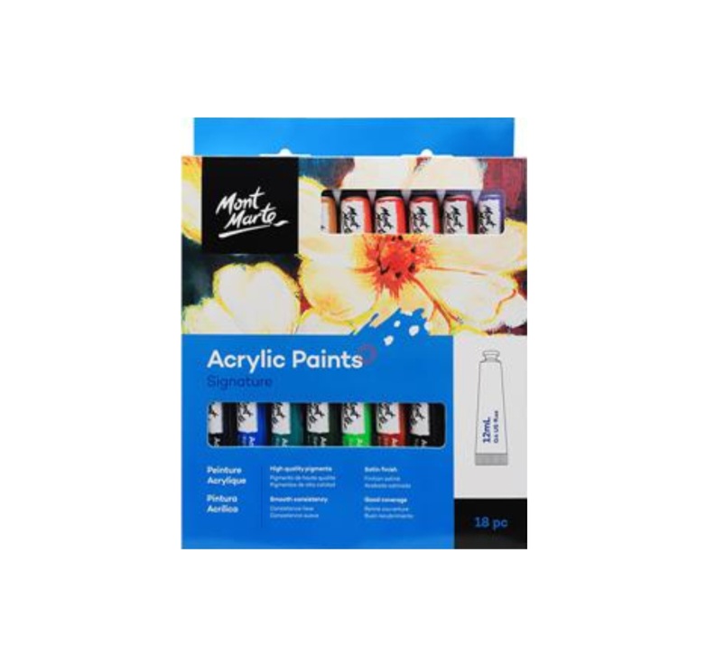 Mont Marte 12ML 18 Colour