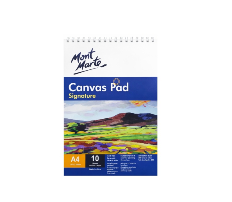Mont Marte  Canvas Pad 300 GSM A4