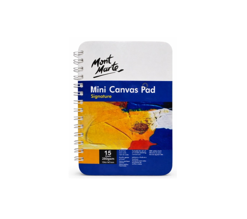 Mont Marte  mini Canvas Pad 300GSM