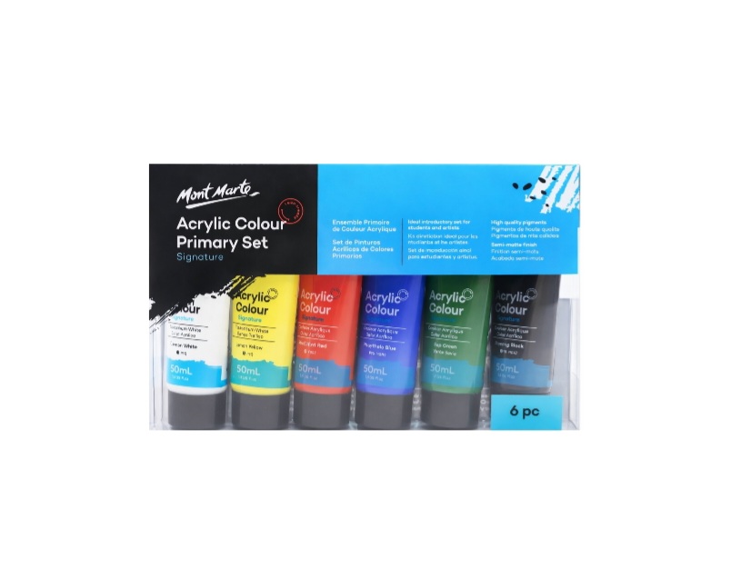 Mont Marte 30ML 6 Colour