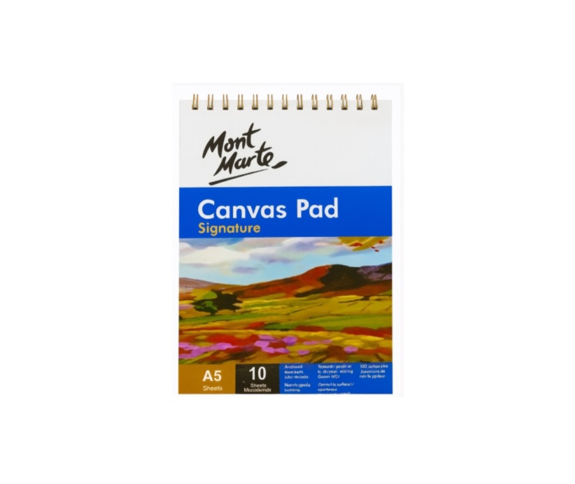 Mont Marte Canvas Pad 300GSM A5