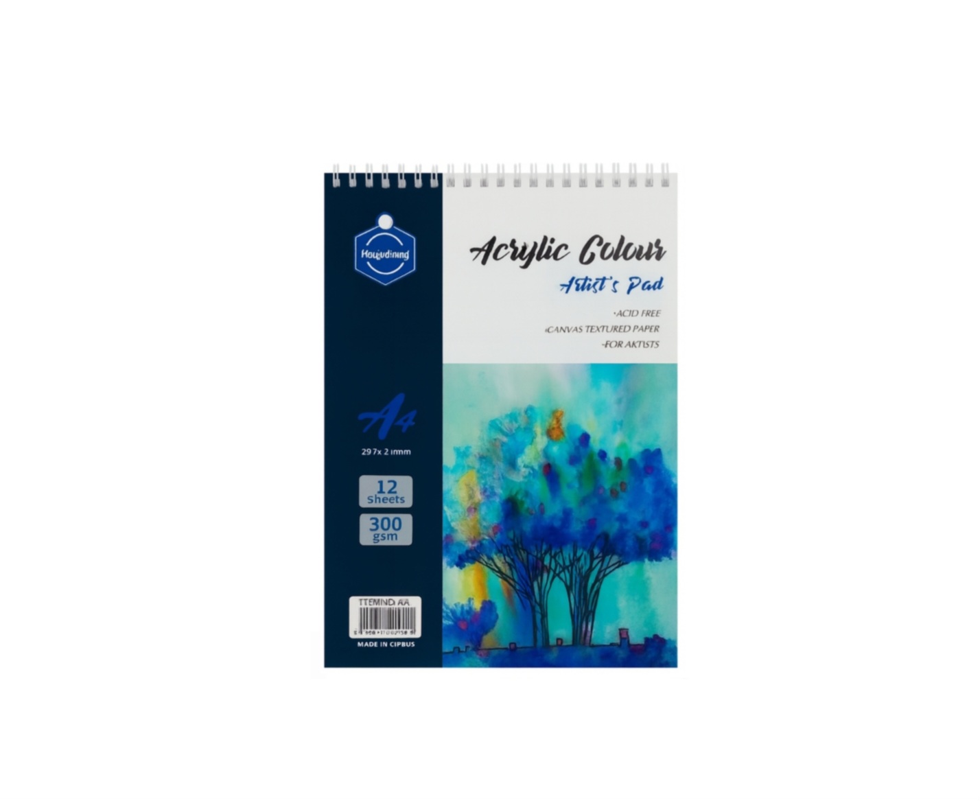 Kp SMILING ACRYLIC PAD A4