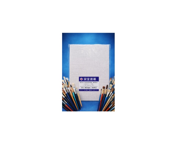Canvas Paper 300 Gsm 10Pcs
