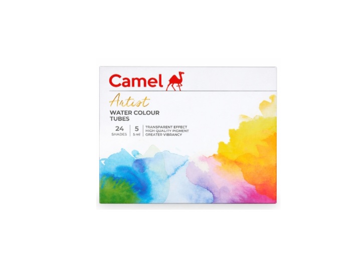 Camel  Water Colour 5Ml 24Pcs