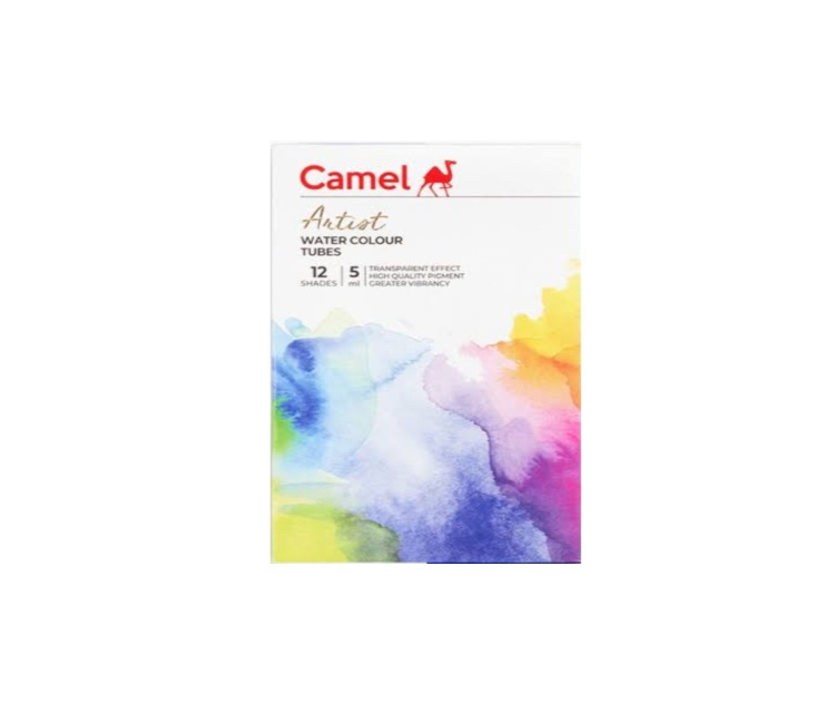 Camel Water Colour 5Ml 12Pcs