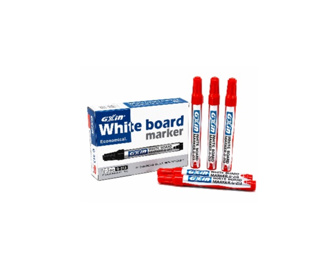 GXin Red Refillable Whiteboard Marker