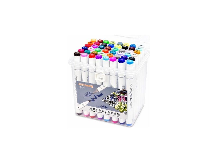 Baile 48 Colors Art Markers Set