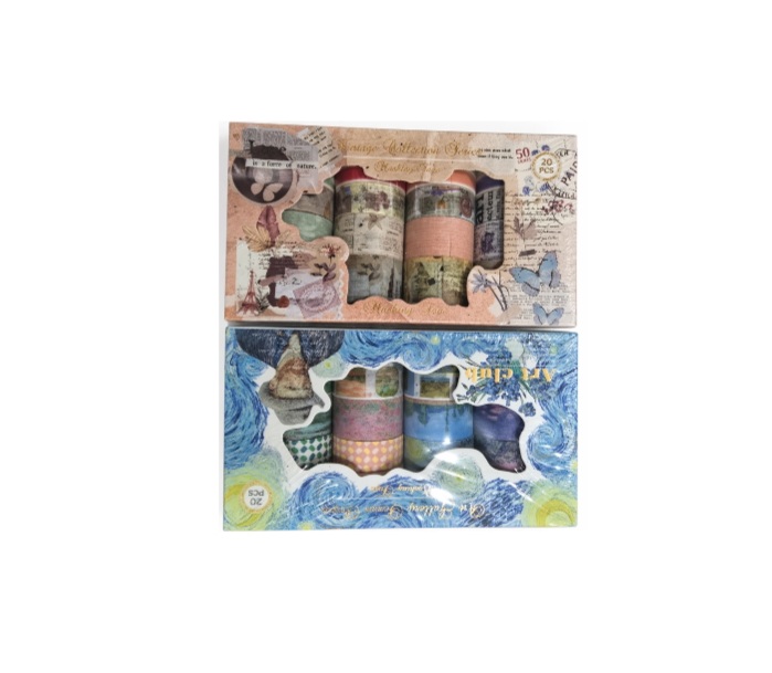 Washi Tape  20Pcs Paket Different  Colour