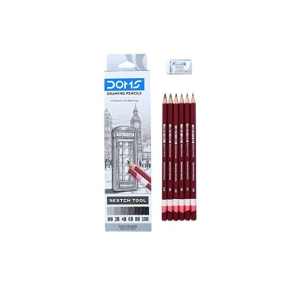 Doms Skech Pencil 6 Pcs Set