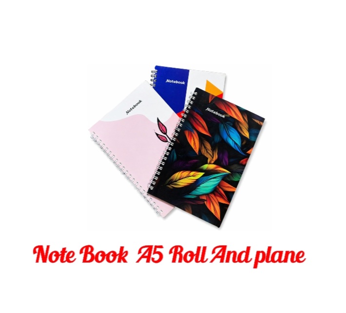 Note Book A5 Roll and Plane