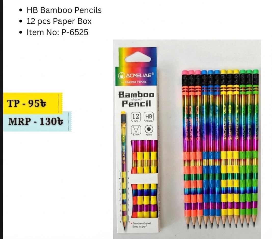 ACMELIAE PENCIL  HB NO6525  95TK DOZEN