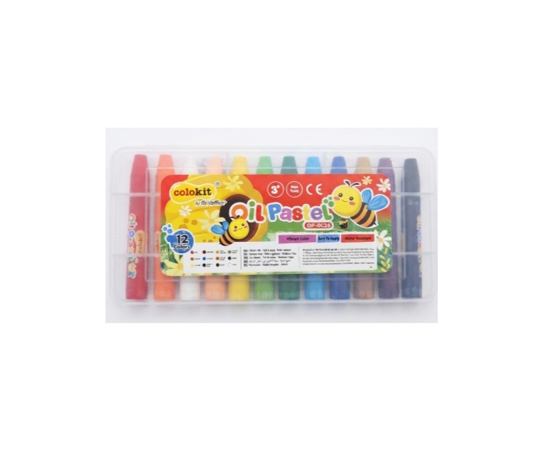Oil pastel 12 Colour 56tk Pcs 12Pcs Box