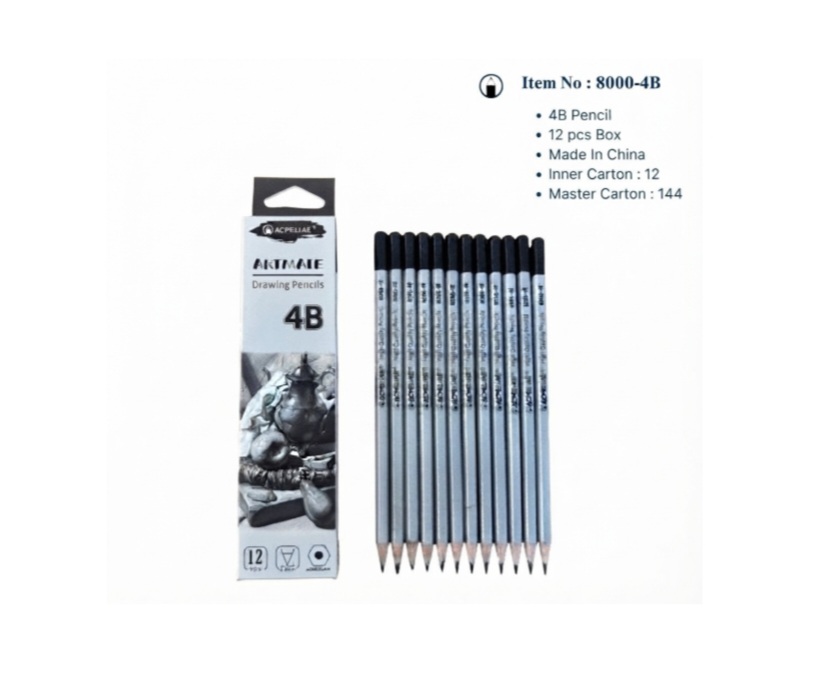 ACMELIAE PENCIL 4B 12Pcs Box