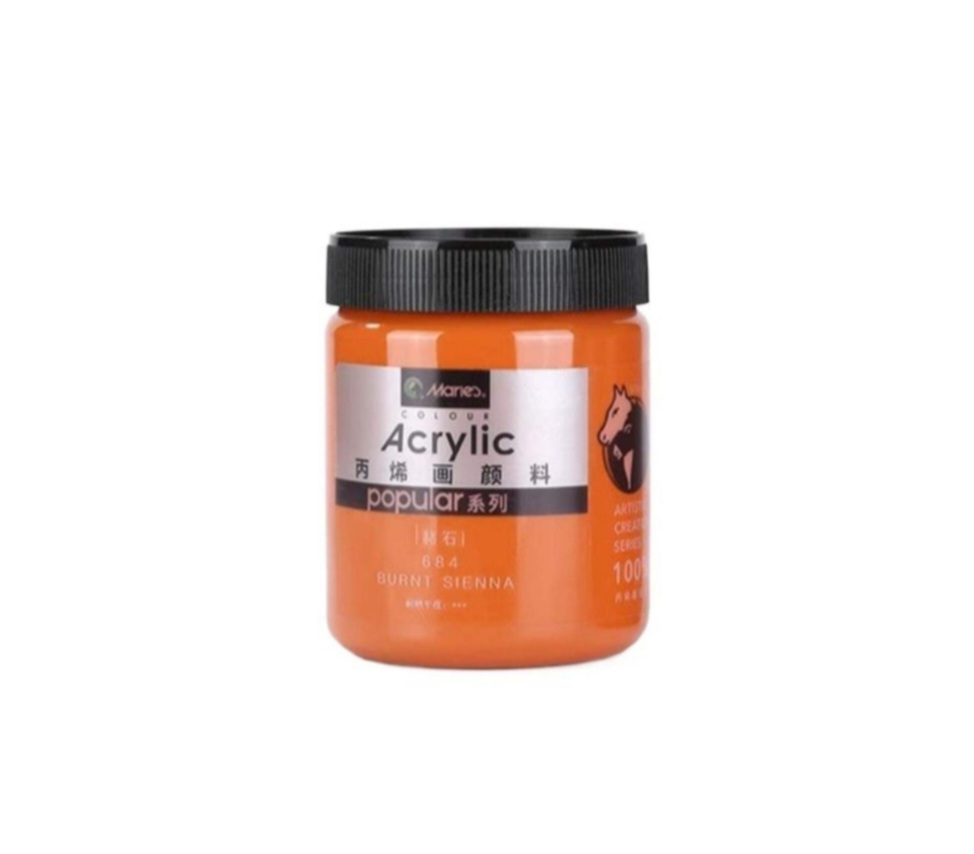 Marie's Acrylic Color 300ml 684 Burnt Sienna