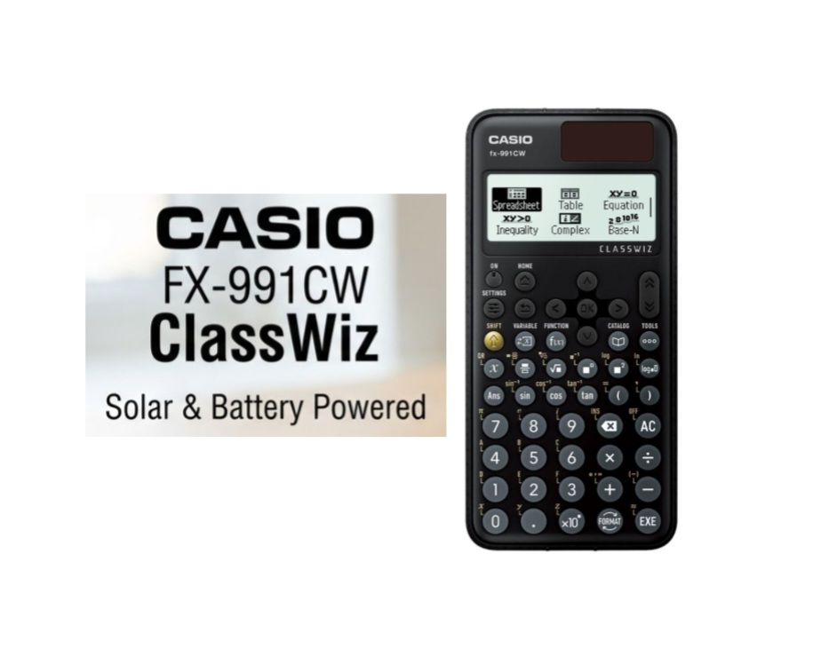 CASIO FX-991cw ClassWiz - Black Scientific Calculator