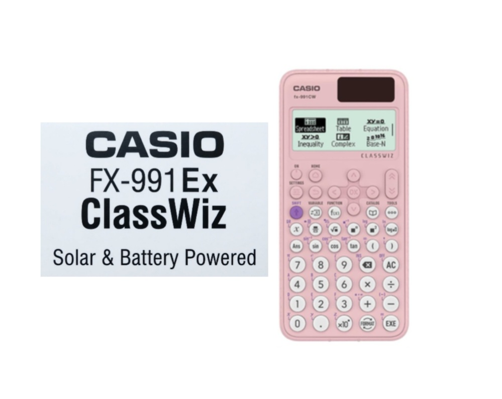 Casio FX-991CW Advanced Scientific Calculator Pink