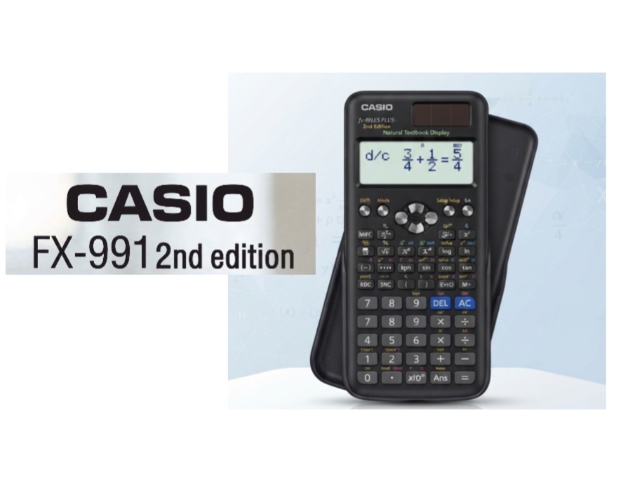 Casio Scientific Calculator (2nd Edition) Black - FX-991Es Plas