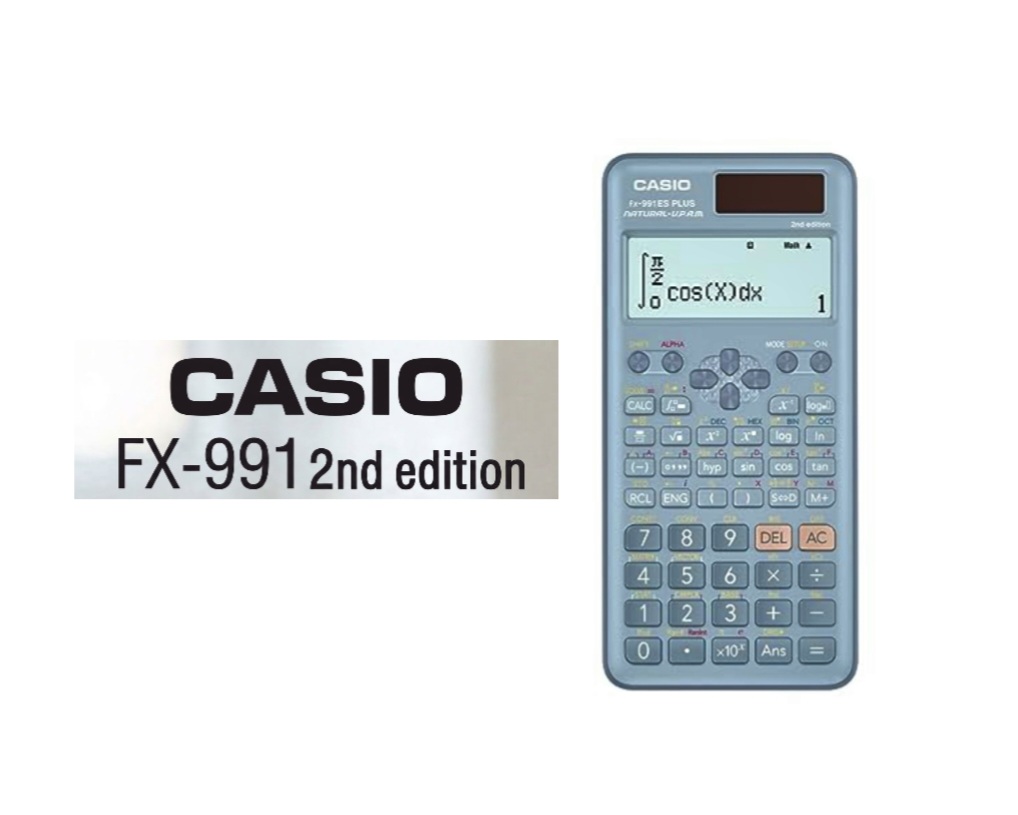 Casio fx-991ES PLUS Blue-2nd Edition Scientific Calculator