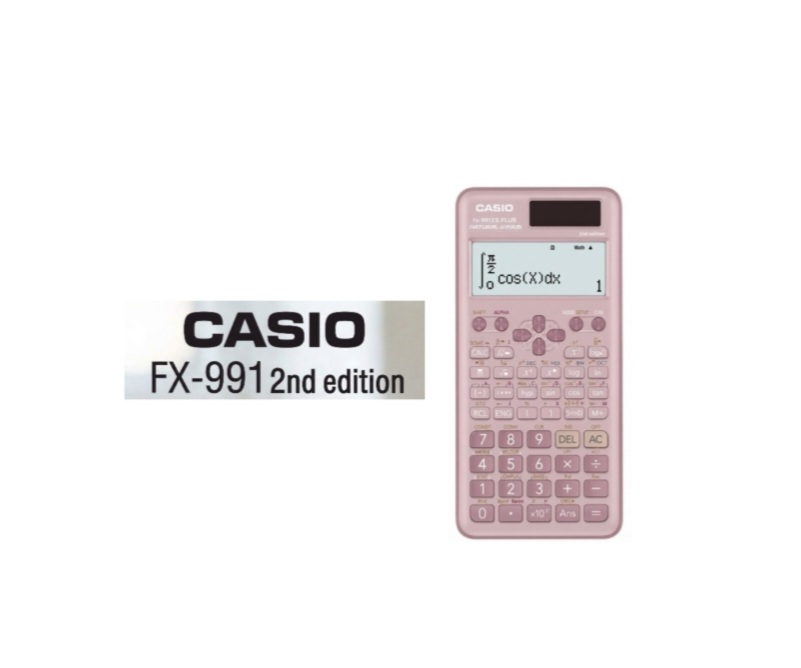 Casio fx-991ES PLUS Pink-2nd Edition  Scientific Calculator