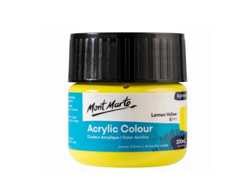 Mont Marte  100ml lemon Yello