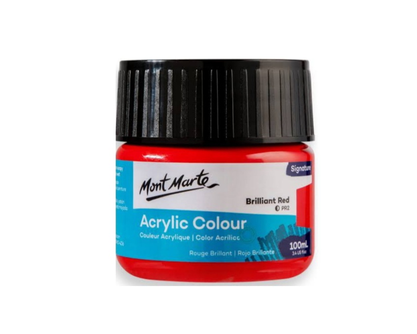 Mont Marte 100Ml Red Colour