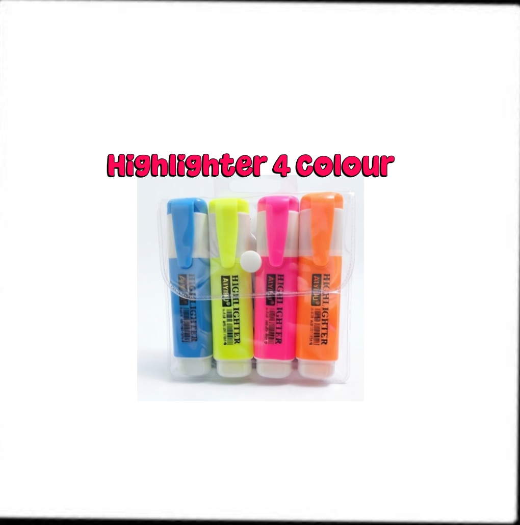 Highlighter 4Pcs Set