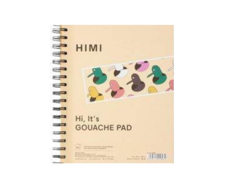 HIMI Gouache Pad 7×10 Inch (50 Sheets) A4