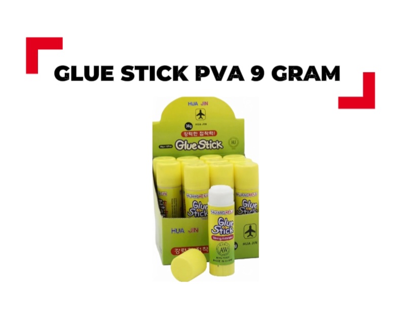 Glue Stick Pvs 9 Gram 24 Pcs Box