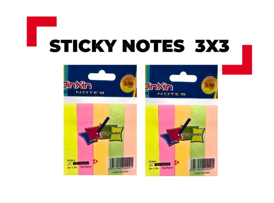 JINXIN STICKY NOTES 3X3